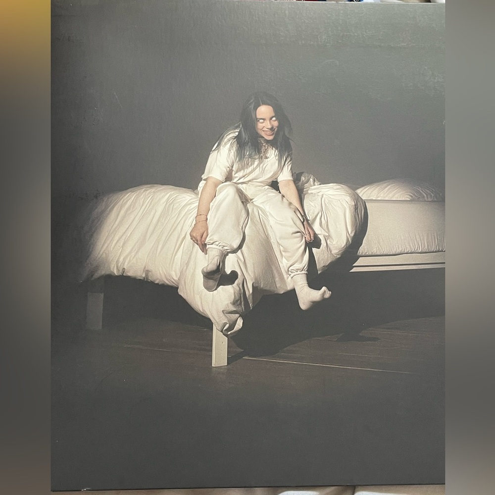 Billie eilish album #1 when we all fall asleep when do we go.